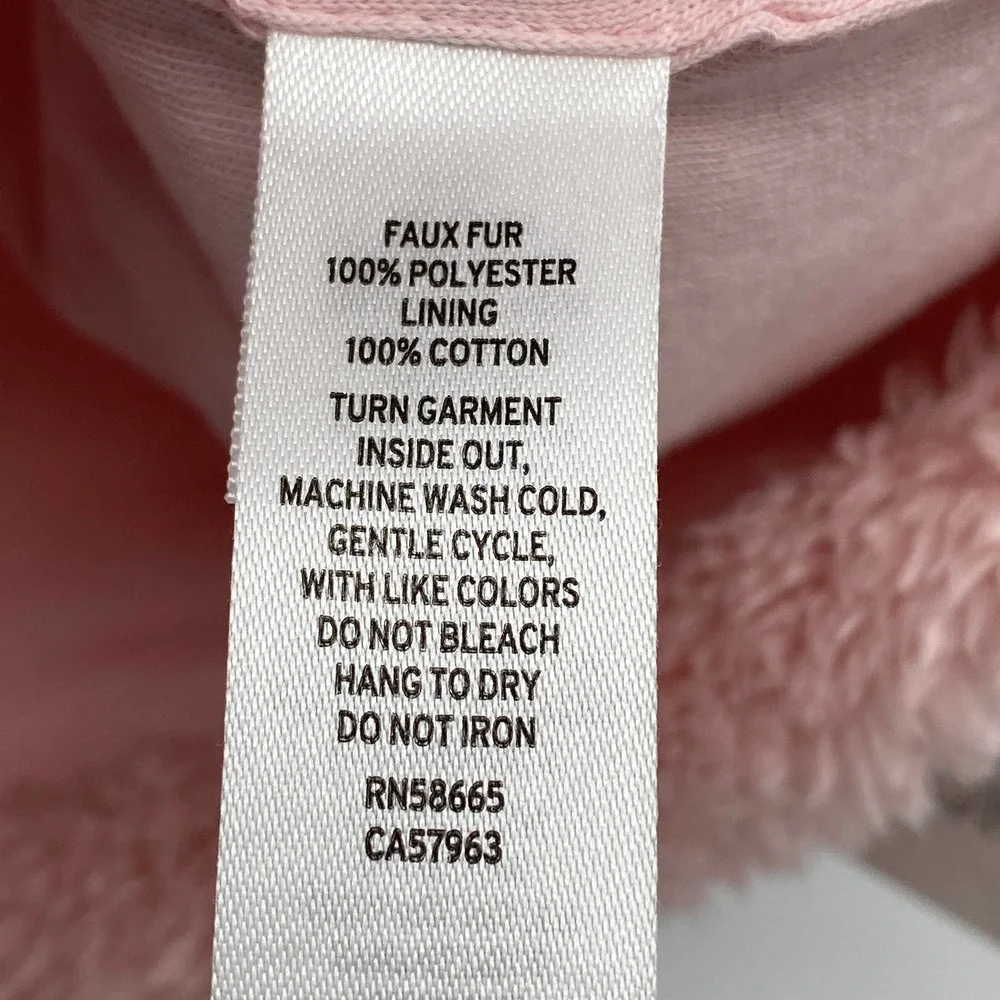Harper Canyon Toddler Girl's Faux Fur Vest Size 18 months - Picture 5 of 5